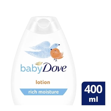 Loción corporal Baby Dove rich moisture piel sensible 400 ml