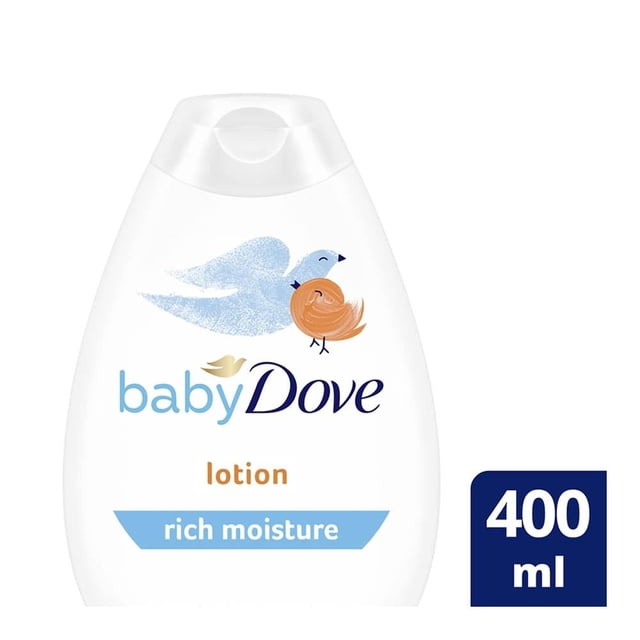 Loción corporal Baby Dove rich moisture piel sensible 400 ml