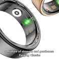 thumbnail image 4 of Sueño Que Sigue El Anillo Elegante, Anillo Elegante Usable Impermeable Del Tamaño 10 Del Podómetro IP68 Para Hacer Ejercicio, 4 of 7