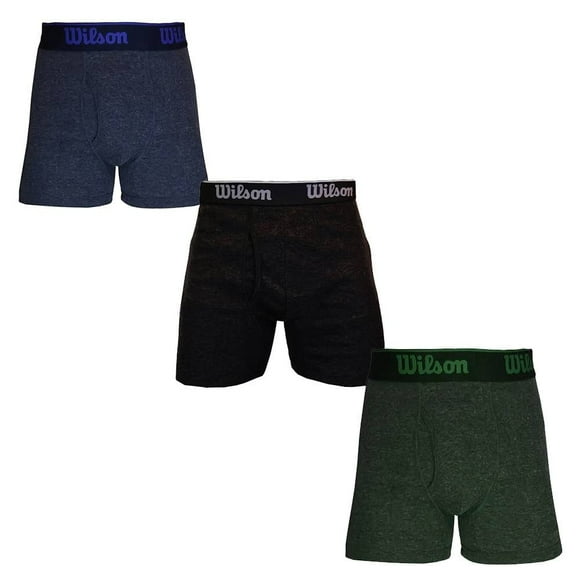 Bóxer Wilson para Hombre, Rib Multicolor 3 Piezas Talla CH