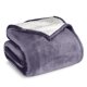 thumbnail image 1 of Bare Home Manta de Cama de Felpa Sherpa Mullida y Suave, Reversible, Liviana, Tamaño Matrimonial/queen, Color Violeta Polvoriento, 1 of 6