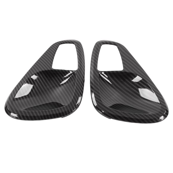Reemplazo De Estilo De Fibra De Carbono Para Manija De Puerta Interior De Puerta, Cubierta De Cuenco Para Smart Fortwo W451 Facelift 2011-2014