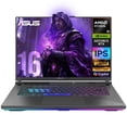 thumbnail image 1 of Laptop IA PC Gamer ASUS ROG Strix G16 Nvidia GeForce RTX 5070 Ti 12GB AMD Ryzen 9 8940HX 16GB DDR5 1TB SSD Pantalla 16" IPS WUXGA 165Hz Windows 11 Teclado Ingles, 1 of 6
