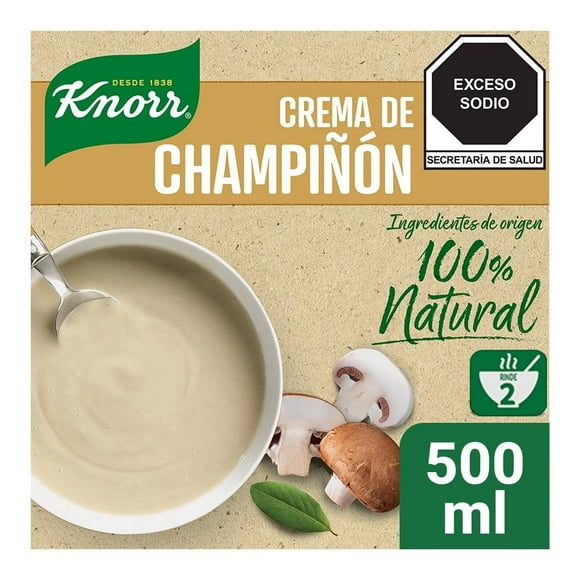 Crema Knorr de champiñon 500 ml