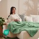 thumbnail image 4 of Manta de Felpa Polar Bare Home 300 G/M² Microfelpa Difusa Suave y Afelpada Full/Queen Color Pradera, 4 of 7