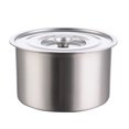 thumbnail image 2 of Olla De Acero Inoxidable, Ollas Multiusos Con Tapa, Olla De Cocción Sin Costuras Para Estufa De Inducción Eléctrica De Gas, 2 of 7