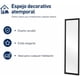 thumbnail image 2 of Espejo Bluelander de Cuerpo Completo, Marco de Poliestireno, 2 of 5