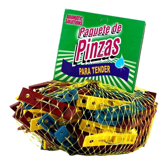 Pinzas Prichos Aromatic Solutions para Ropa Multicolor