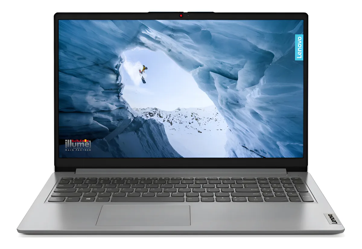 Notebook Lenovo Ideapad 1 15,6 Hd 128gb / 4gb Ram Celeron N4500 W11 - Cloud Gray