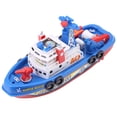 thumbnail image 3 of Barco De Bomberos De Juguete Para Niños, Rociador De Agua, Modelo De Barco Con Sonido, 3 of 7