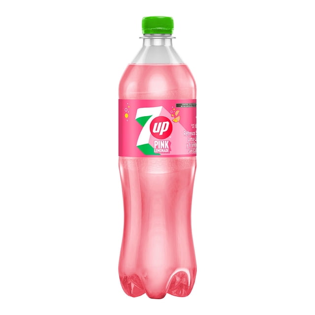 Refresco 7 UP sabor pink lemonade 600 ml