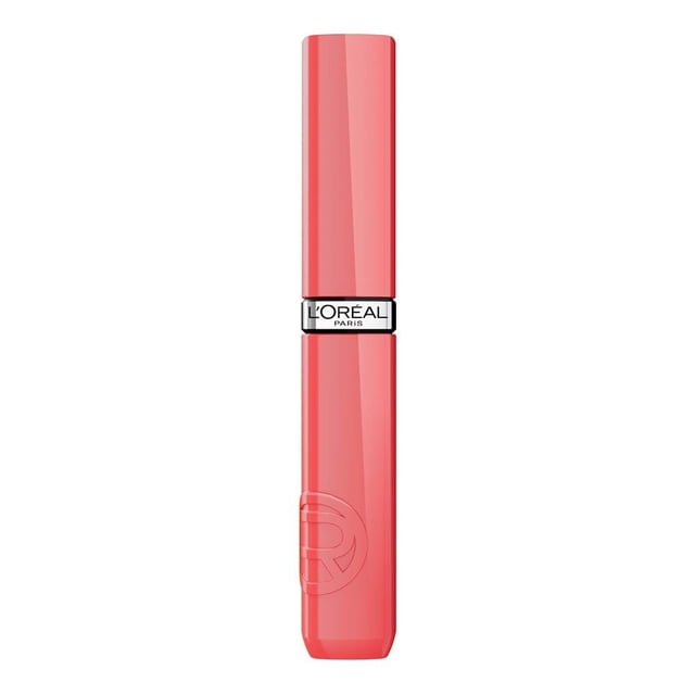 Labial líquido acabado brillante L'Oréal Infallible Laque Resistance Le Nu Rose 600