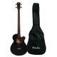 thumbnail image 1 of BAMBOO, Bajo Electroacústico Negro Escala Larga de 40 pulgadas, con funda, madera Linden y ecualizad, 1 of 9
