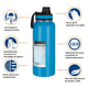 thumbnail image 3 of Termo Acero Inoxidable 304 Doble Pared 1100 Ml Modelo Azul, 3 of 4