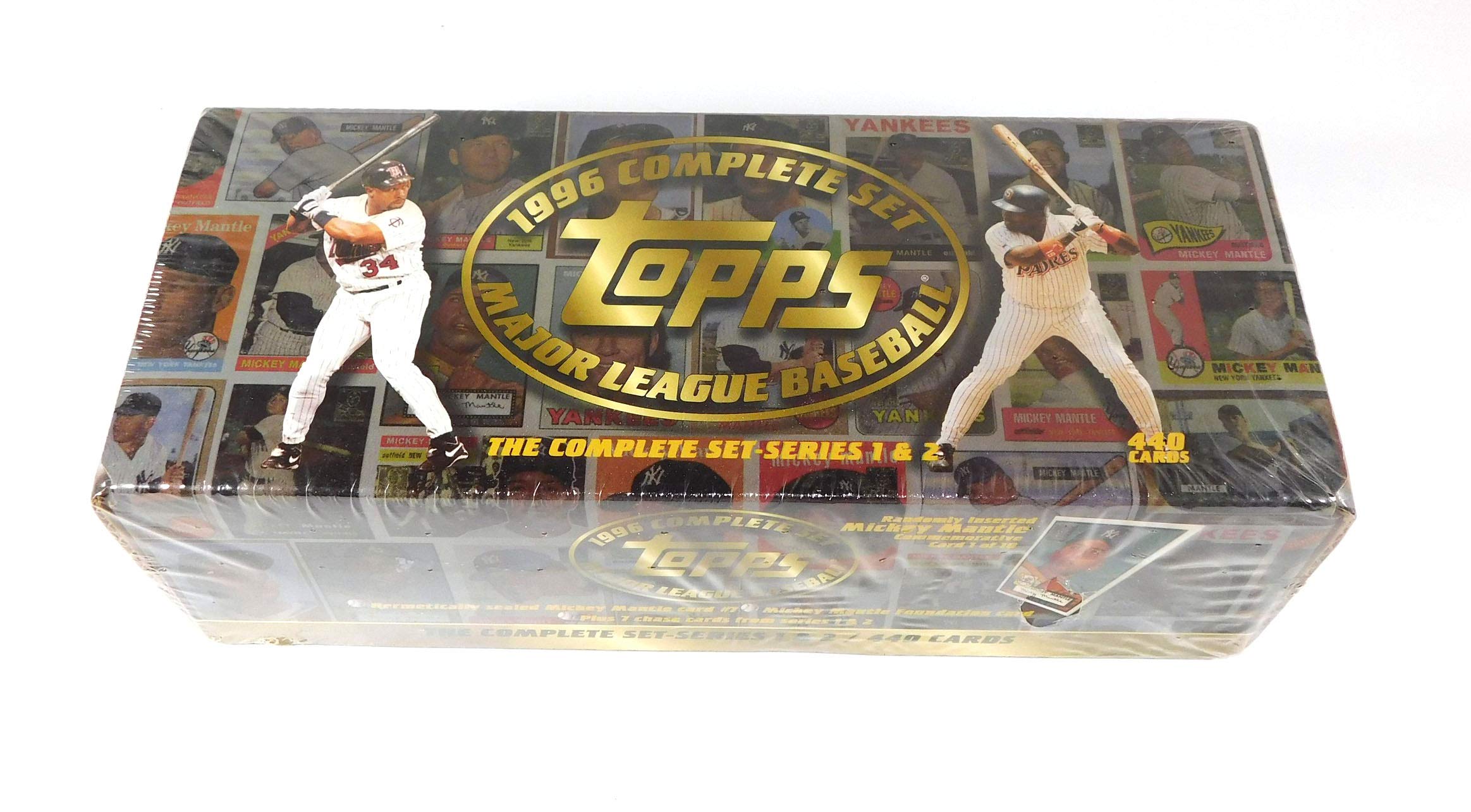 Cartas coleccionables Topps 1996 Béisbol – Set completo de 440