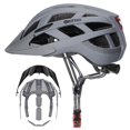 thumbnail image 1 of Casco de bicicleta GROTTICO para adultos Mountain Road con luz y visera, 1 of 7