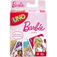 thumbnail image 2 of UNO Barbie Card Game, a juego de personajes de Barbie, para 2 a 10 jugadores de 7 años o m, 2 of 2