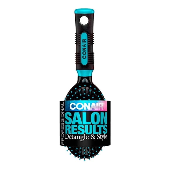 Cepillo para cabello Conair salon  detangle & style negro