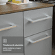 thumbnail image 5 of Mueble de Cocina Compacto 120cm Marrón/Gris Easy Madesa, 5 of 10