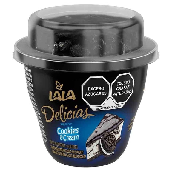 Yogurt batido Lala Delicias cookies and cream 150 g