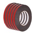 thumbnail image 1 of Cinta adhesiva de doble cara de espuma de PE Cinta de sellado de espuma súper fuerte resistente a la intemperie para montaje automotriz Cinta decorativa de molduras de automóviles (rojo), 1 of 8