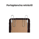 thumbnail image 4 of Burro de Planchar de Madera Maxima Hogar Azul 110cm X 32cm, 4 of 4