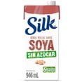 thumbnail image 1 of Bebida vegetal Silk sabor soya sin azúcar 946 ml, 1 of 6
