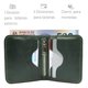 thumbnail image 4 of Cartera Hombre Piel Genuina Pull Up Monedero Moderno verde, 4 of 12