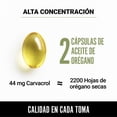 thumbnail image 3 of Beyond Vitamins | Aceite De Oregano Orgánico 100% Natural Con 88% Carvacrol | Oil Of Oregano | Aceite Oregano Capsulas - Candida Cleanse Grado Alimenticio - Vitaminas Mujer / Hombre - (180 Cápsulas), 3 of 7