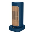 thumbnail image 2 of Calefactor portátil de 1300W de eficiencia energética - Calefactor cerámico portátil con protección contra sobrecalentamiento y volcamientos, ventilador de 2 velocidades, funcionamiento silencioso, 2 of 8