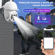 thumbnail image 2 of 2pcs Cámara De Seguridad Exterior Wifi Visión Nocturna 3mp Belug, blancas, 2 of 5