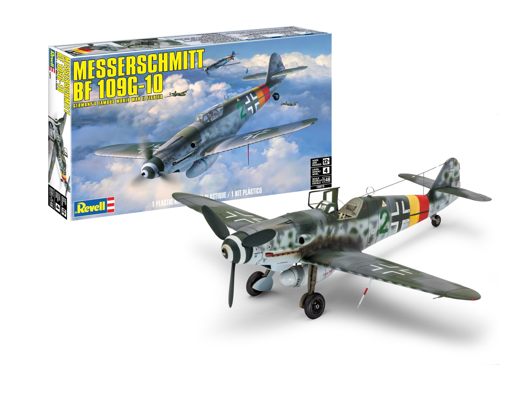 Maqueta de Caza Revell Messerschmitt Bf 109G-10 Escala 1/48