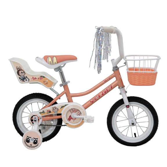 Bicicleta Veloci Amore Rodada 12 Rosa Infantil