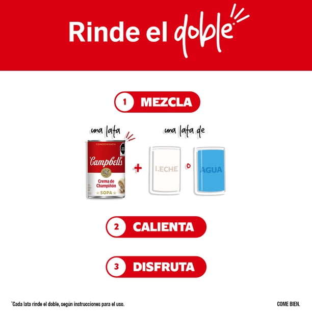 Imagen 6 de Crema Campbell's de champiñones 420 g