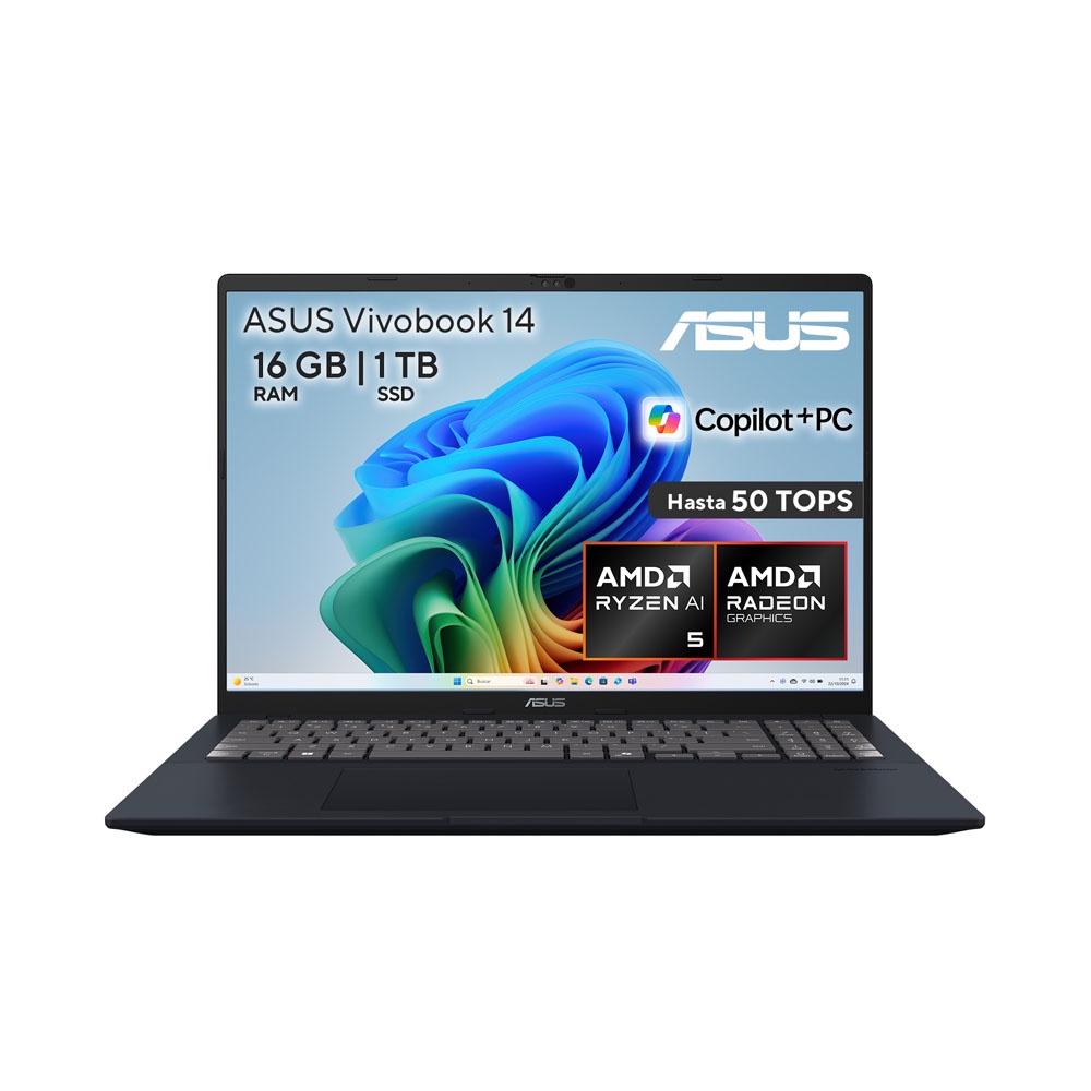 Laptop Asus Vivobook M1407KA-LY147W R AI5 16GB 1TB Azul
