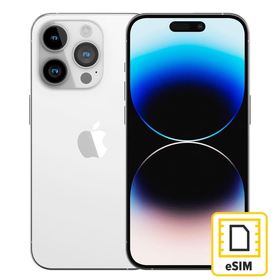 Apple iPhone 14 Pro 1 TB Plateado Reacondicionado Grado A Pantalla Súper Retina XDR