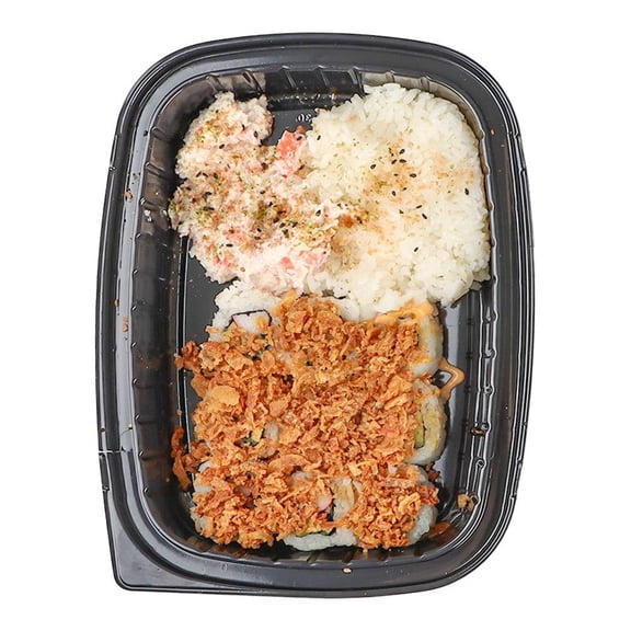 Sushi bento box crunch cali