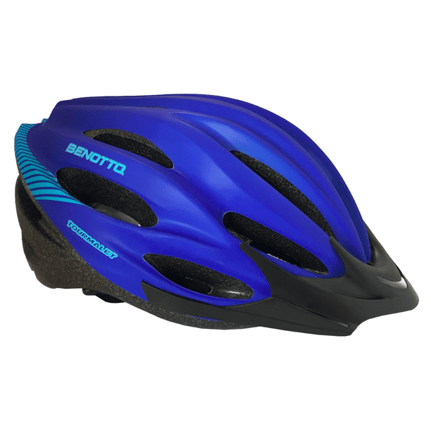 Casco Bicicleta Mtb Benotto HW-1 Tourmalet Azul Talla L
