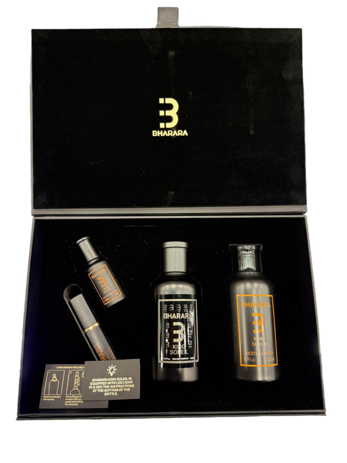 Set Bharara King Soleil 4Pzs