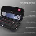 thumbnail image 4 of Funda protectora de viaje compatible con Nintendo Switch 2 con múltiples bolsillos para accesorios y juegos, 4 of 7