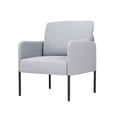 thumbnail image 1 of Sillón Mónaco Individual Gris claro Loomber, 1 of 7