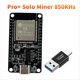 thumbnail image 2 of Minero BTC Pro+ Solo Miner con Tasa de Hash de 850 /S, Chip ESP32, WiFi de Bajo Consumo y Adaptador para Casa y Oficina., 2 of 5