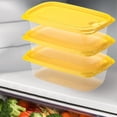 thumbnail image 4 of MTBLYS Recipientes de plástico transparente para almacenar alimentos | Paquete de 3 de 550 ml con tapas de cierre hermético y sello de silicona, 4 of 6