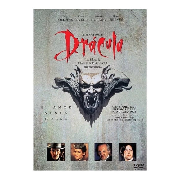 Dracula 1992 Bram Stoker Anthony Hopkins Pelicula Dvd Sony Dracula 1992 Bram Stoker Anthony Hopkins Pelicula Dvd