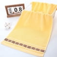 thumbnail image 4 of MTBLYS Toallas de algodón para baño|Toalla de baño absorbente de secado rápido de 74x34 cm|Toalla de mano grande y suave para adultos|hombres y mujeres|Toalla facial de algodón para el hogar, 4 of 7