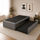 thumbnail image 2 of Cama Doble Individual Atlas Atlas del Descanso Gris, 2 of 5