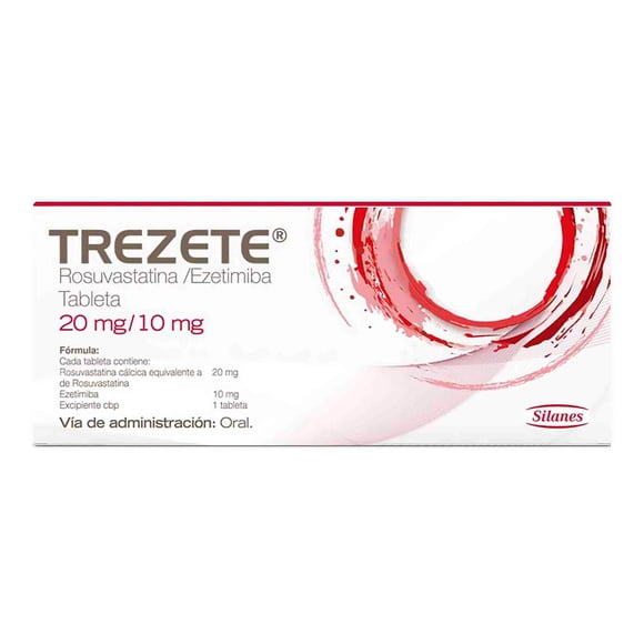 Trezete 20 10 Mg 30 Tabletas