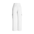 thumbnail image 2 of TaTaai Women's Loose Fit Lounge Trousers Wide Leg Design with Elastic Waist and Two Side Pockets Solid Color Casual Pants for Comfortable Daily Wear Gift, 2 of 9