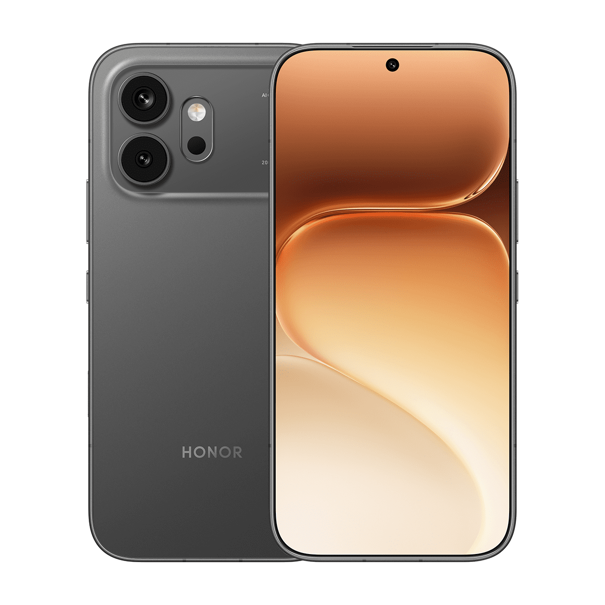 Celular Honor 600 5G AI Phone Dual Sim 16GB(8+8) RAM 512GB ROM Negro Pantalla 6.57" 120Hz 200MP OIS 7000mAh Carga 80W Carga Inversa 27W IP69K 8000nits Android 16 + MagicOS 10