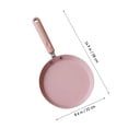 thumbnail image 3 of HONMEET Sartén De Cocina Color Rosa En Aluminio Con Plano Para Fácil, 3 of 8